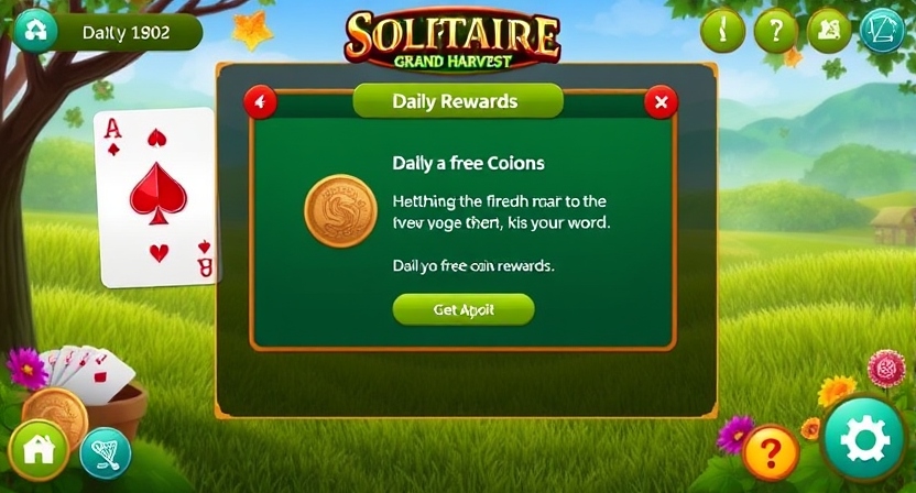 Solitaire Grand Harvest Free Coins