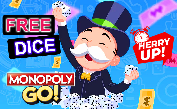 monopoly go free dice links 2024-2025