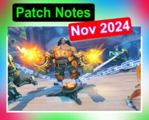 overwatch patch notes November 2024