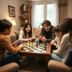 chess board and