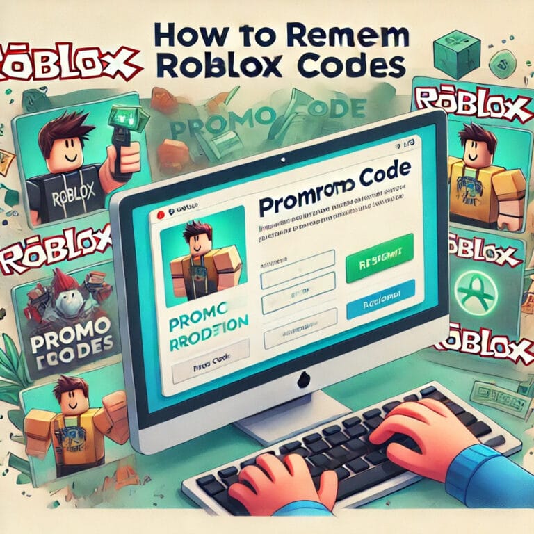 How To Get Free Roblox Accounts The Ultimate Guide For Gamers In The DALL.E 2025 01 29 06.20.42 An Showing How To Redeem Roblox Promo Codes 768x768 