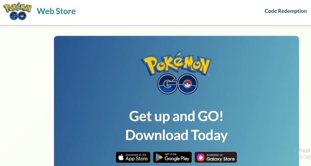 Pokemon GO Store