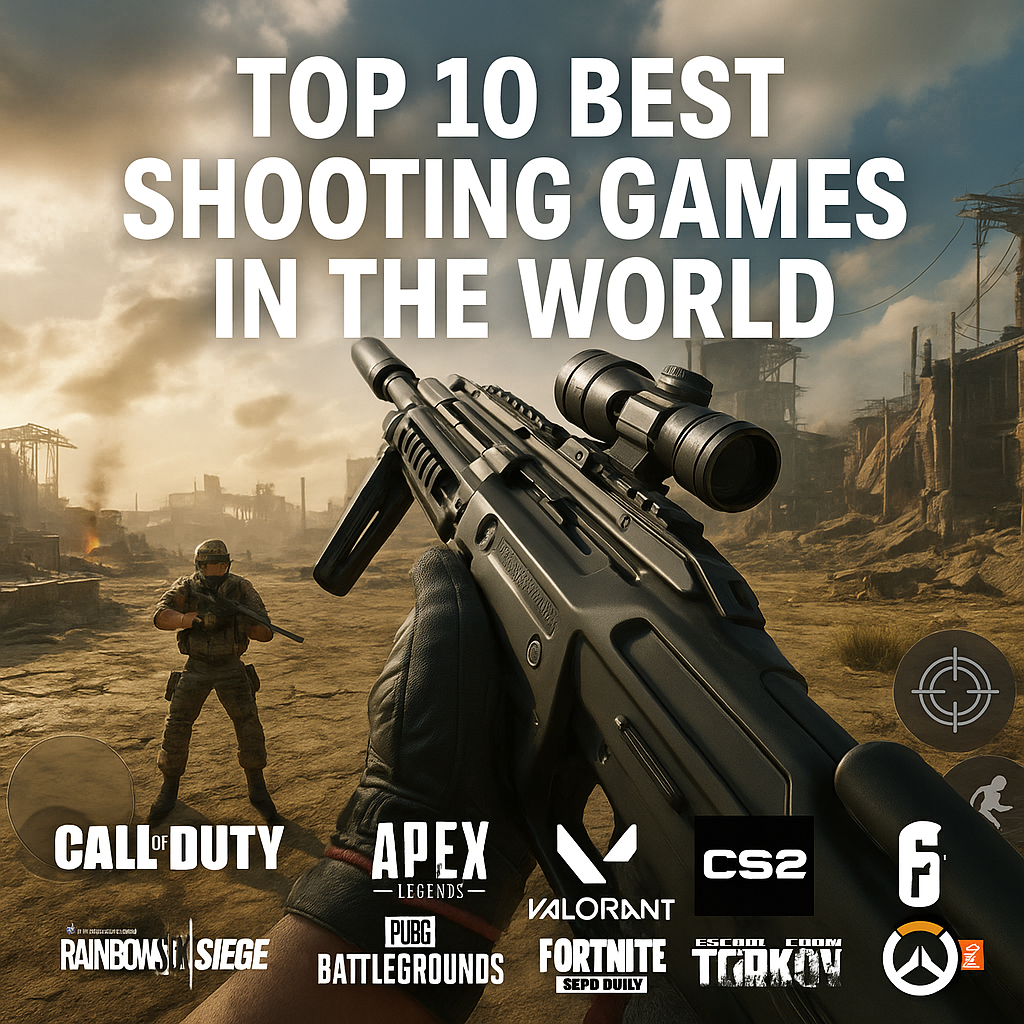 Top 10 Best Shooting Games in the World
