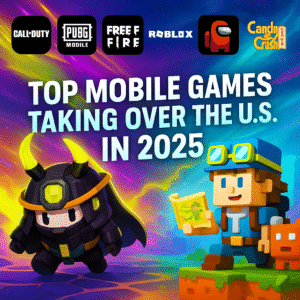 Top Mobile Games Taking Over the U.S. in 2025