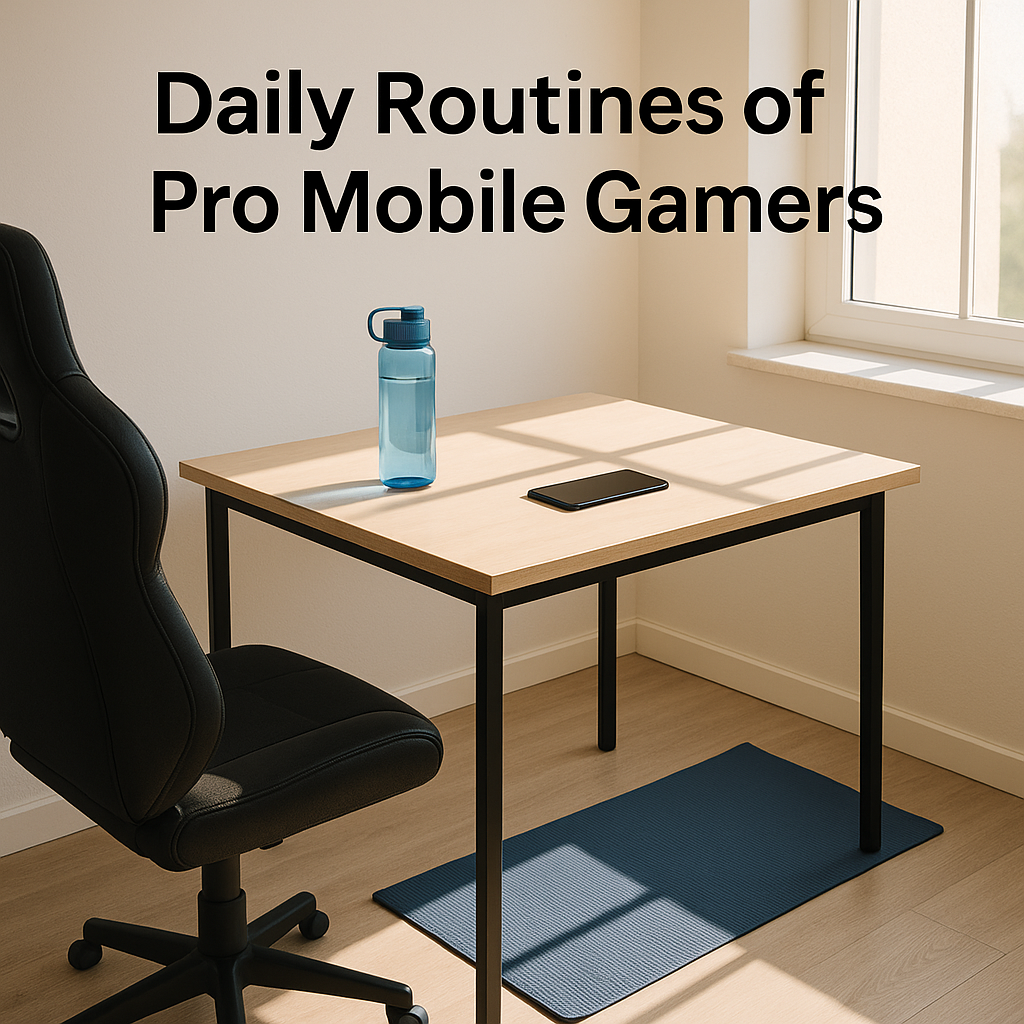 Daily Routines of Pro Mobile Gamers