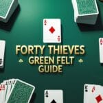 Forty Thieves Green Felt Guide