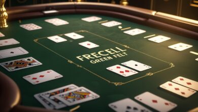 FreeCell Green Felt