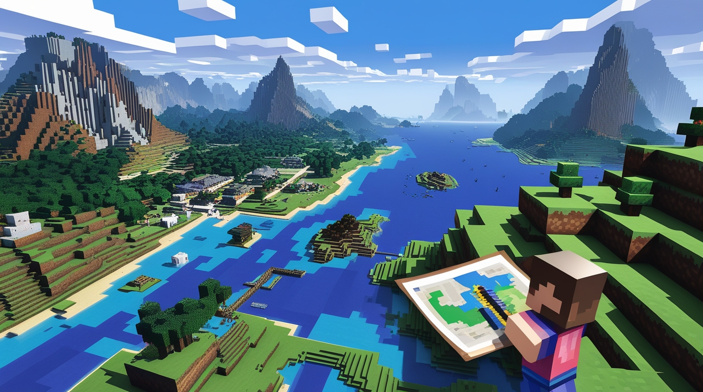 Minecraft Seed Map new
