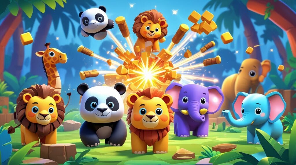 Play Zoo Boom Game online free2