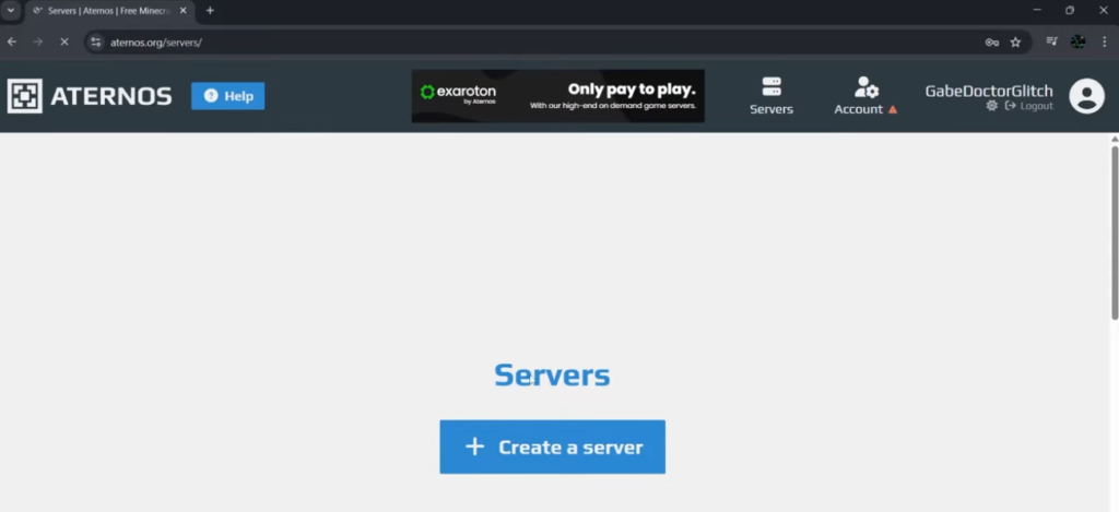 How To Make a Free Minecraft Server Using Aternos 4