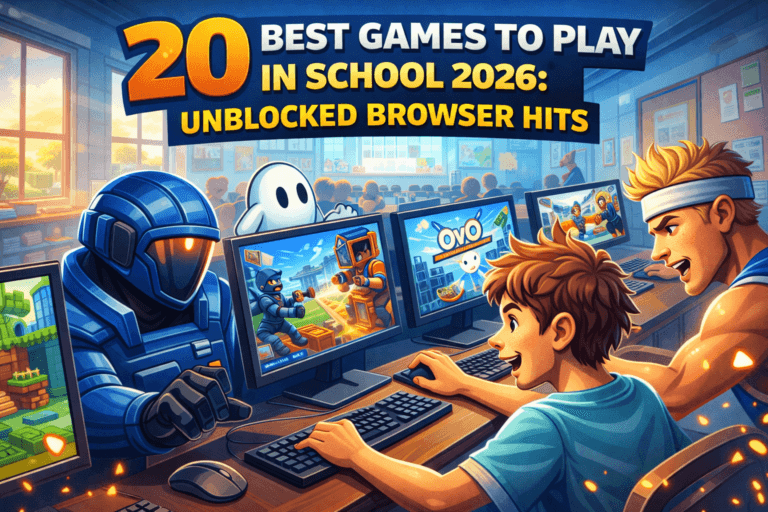 20 Best Unblocked Games to Play in School 2026