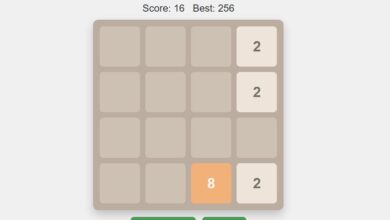 2048 game gamlio