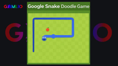 Google Snake Doodle Game