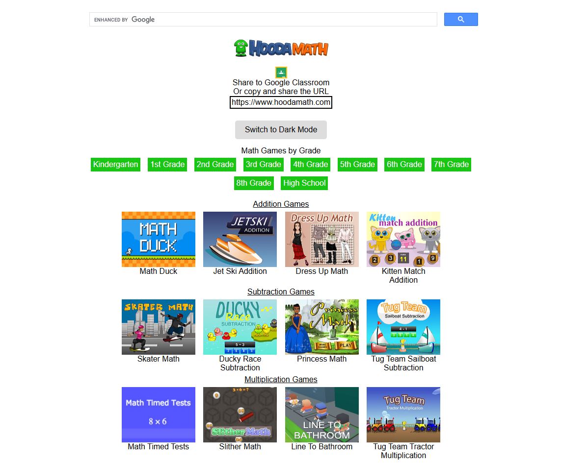 Hooda Math Online Learning Games 2026