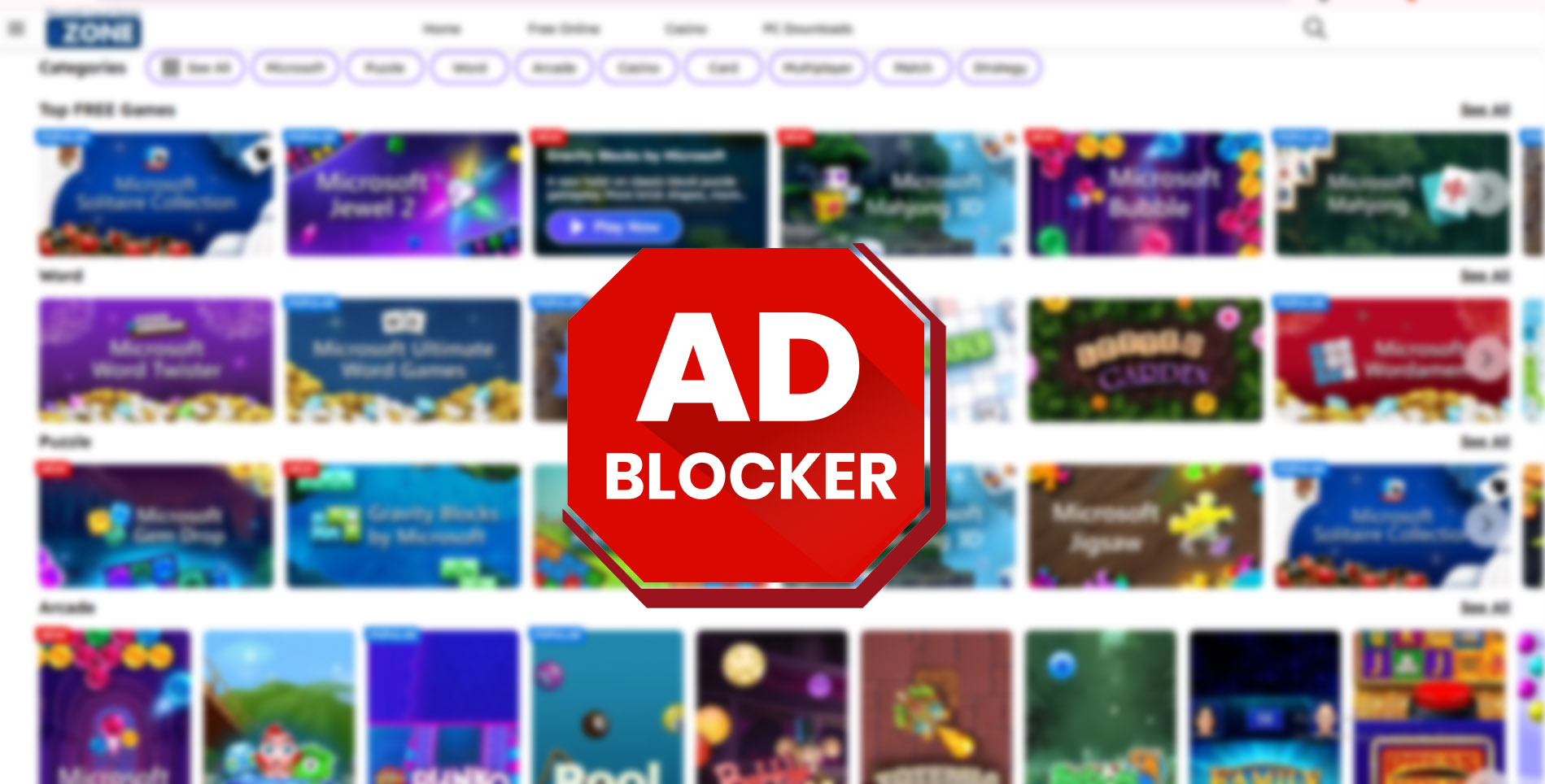 MSN Games Ad-Block Conflict Issue