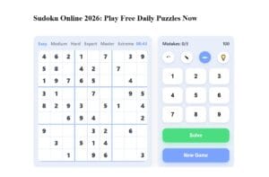 Sudoku Online 2026