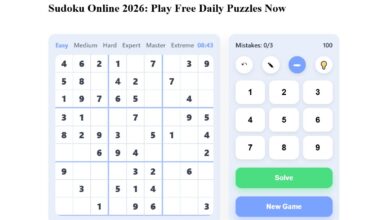Sudoku Online 2026