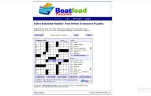 boatloadpuzzles free online crossword puzzles