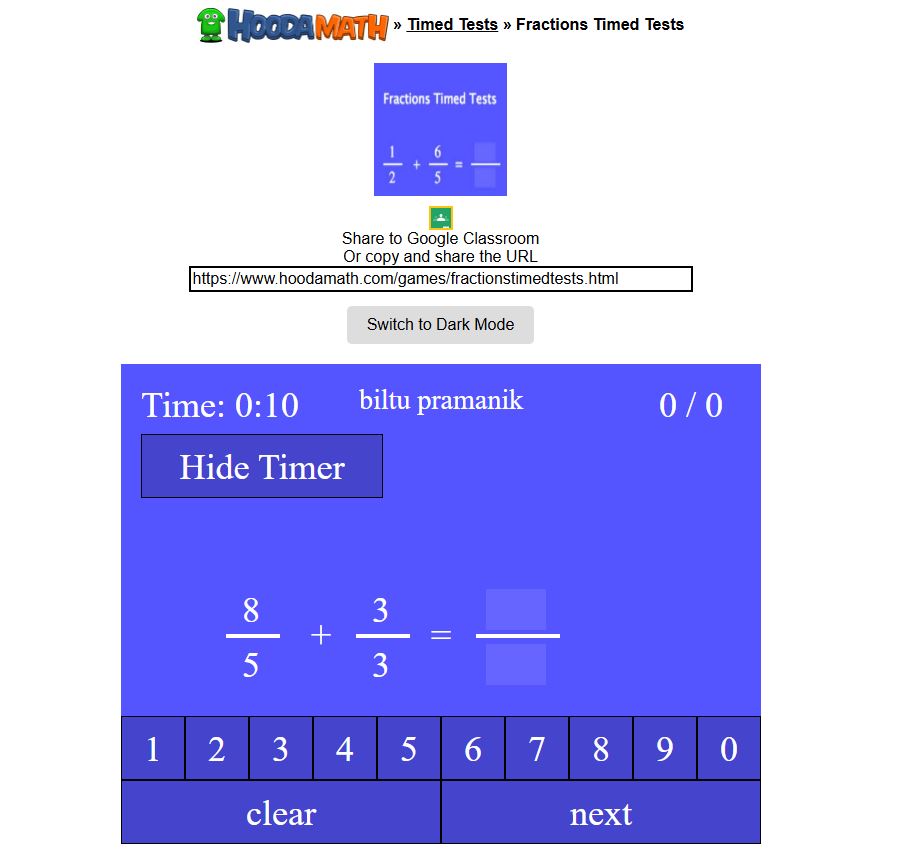 hoodamath math games 2026