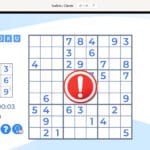 MSN Sudoku daily puzzle error solution thumbnail