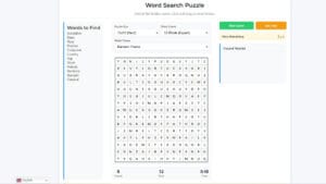 word search puzzles 2026