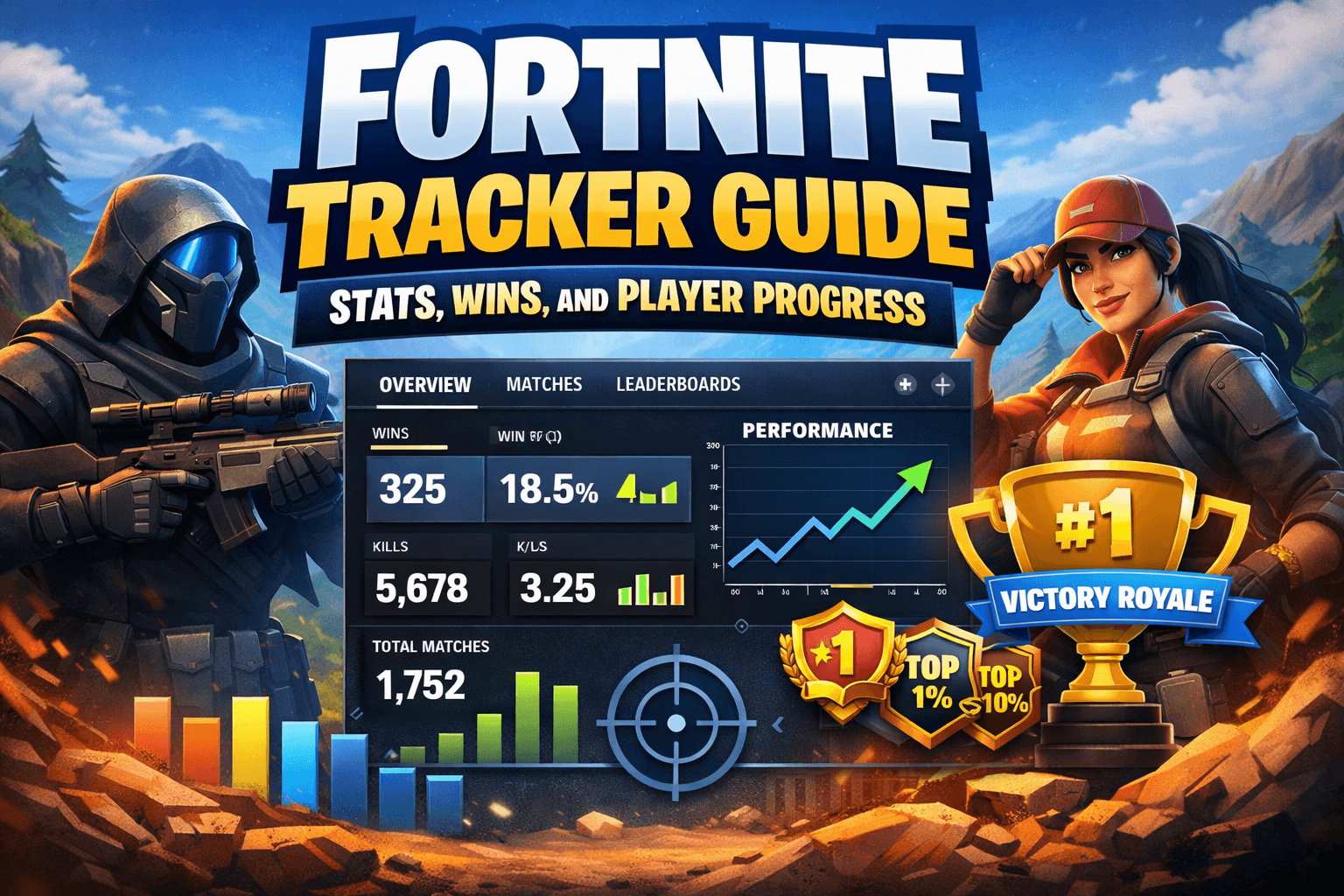 Fortnite Tracker Guide Stats Wins And Player Progress