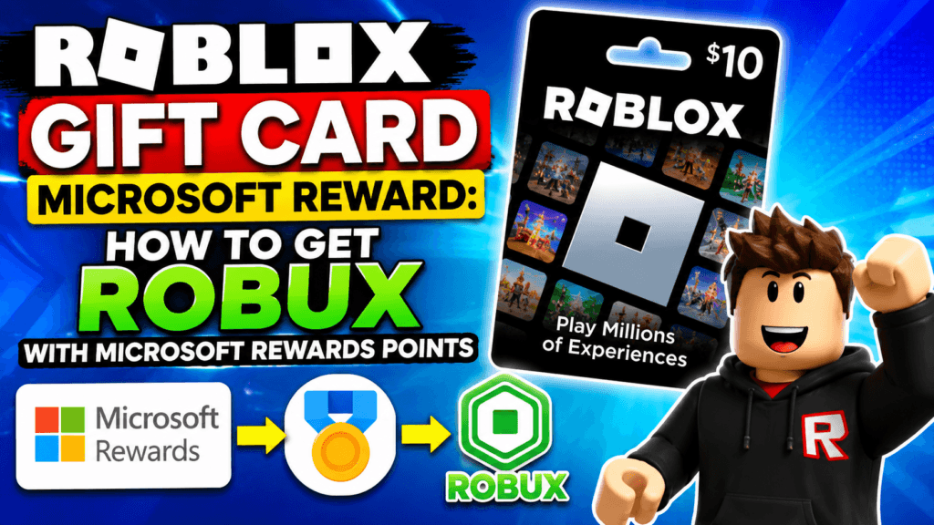 How to get Robux with Microsoft Rewards