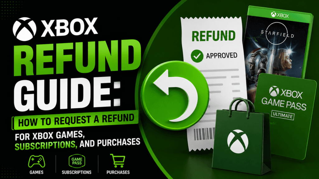 How to request an Xbox refund