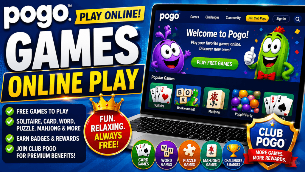Pogo Games Online Play