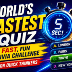 World’s Fastest Quiz