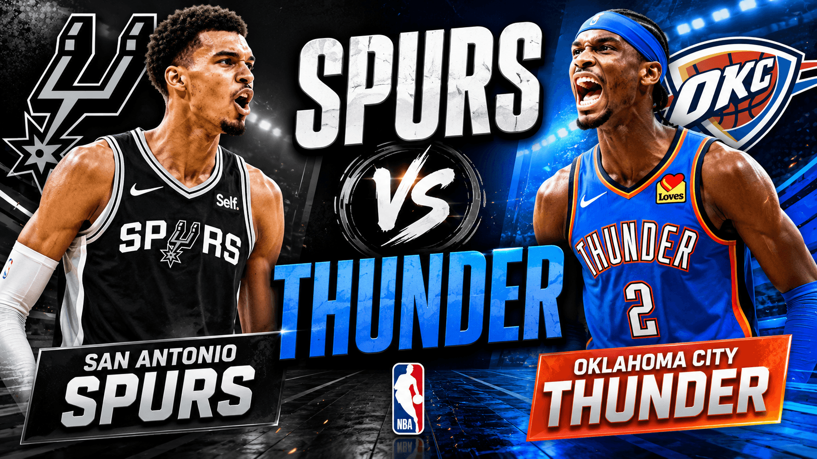 spurs vs thunder