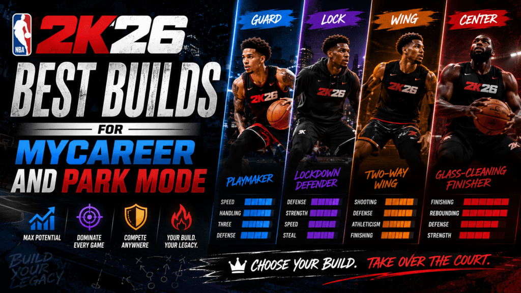 NBA 2K26 Best Builds for MyCareer and Park Mode