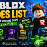 Roblox Codes List