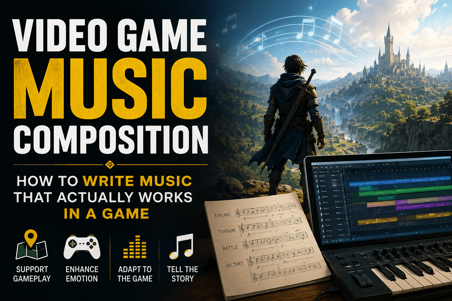 Video game music composition tutorial