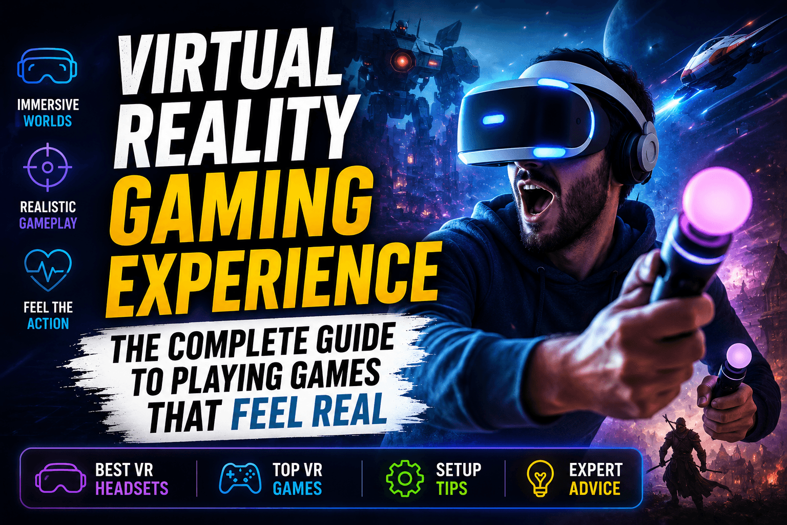 virtual reality gaming experience