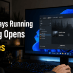 Steam game says running but no game window opens on Windows 11
