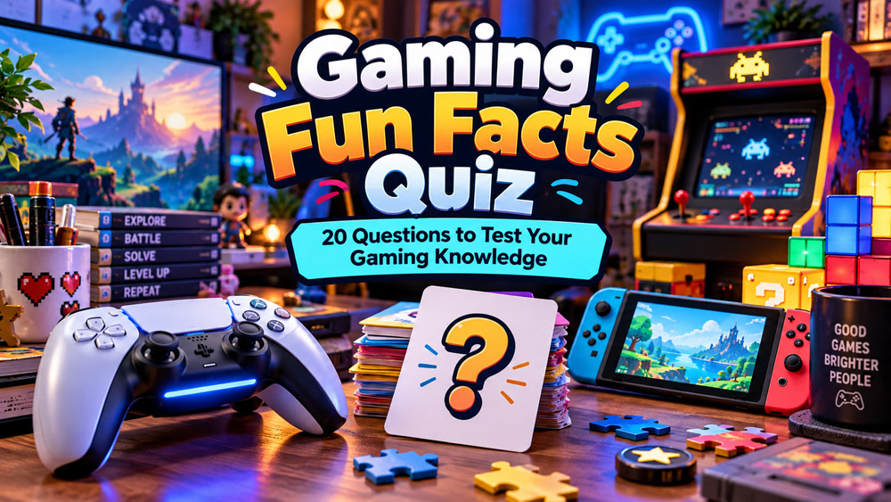 Gaming Fun Facts Quiz Setup