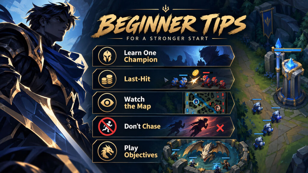League of Legends beginner tips for new players